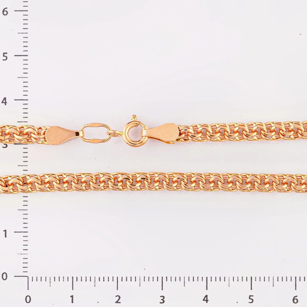Цепь из красного золота 585 пробы
