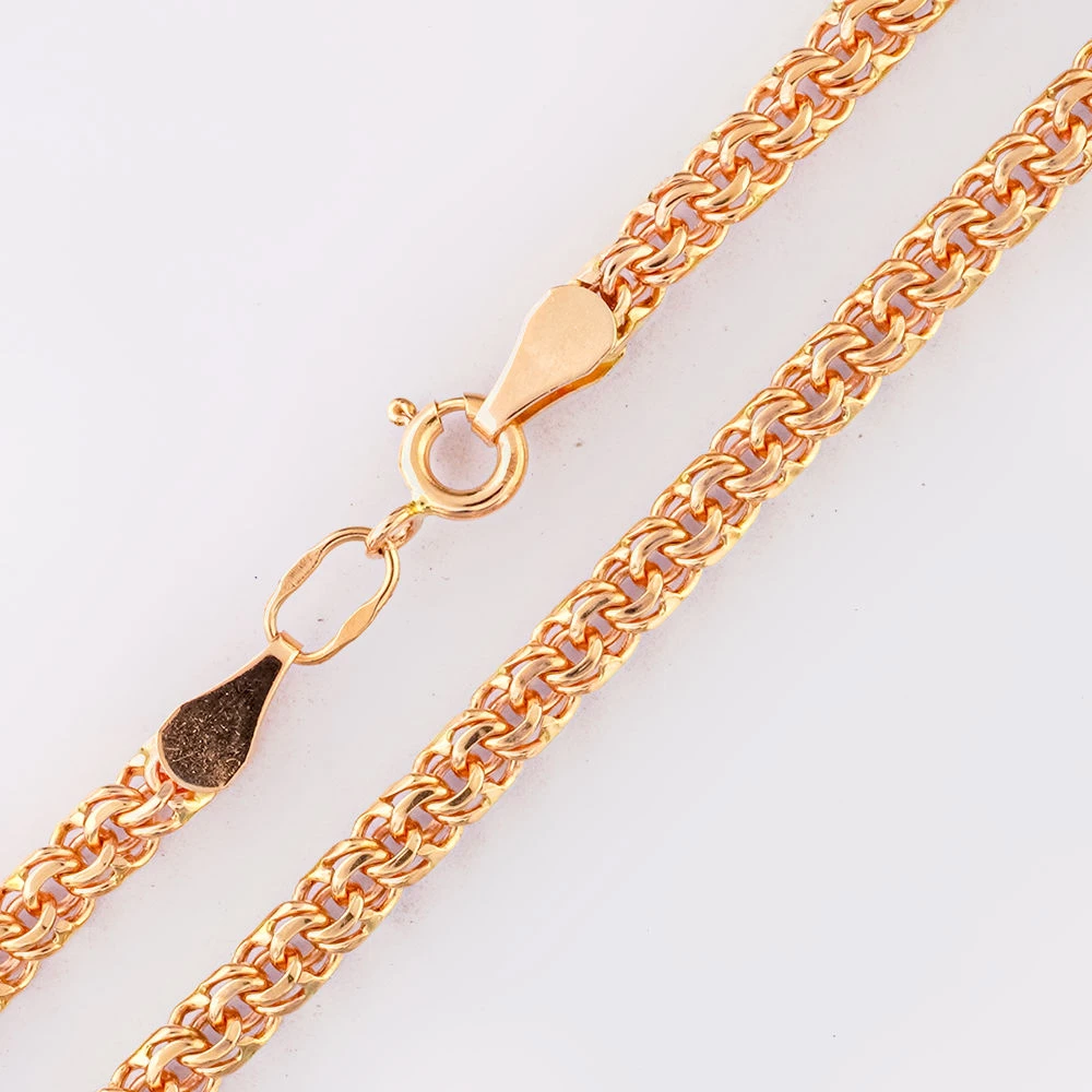 Цепь из красного золота 585 пробы