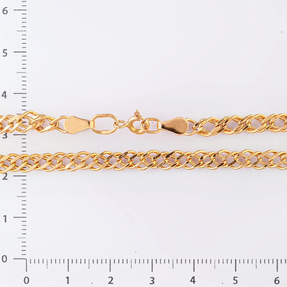 Цепь из красного золота 585 пробы