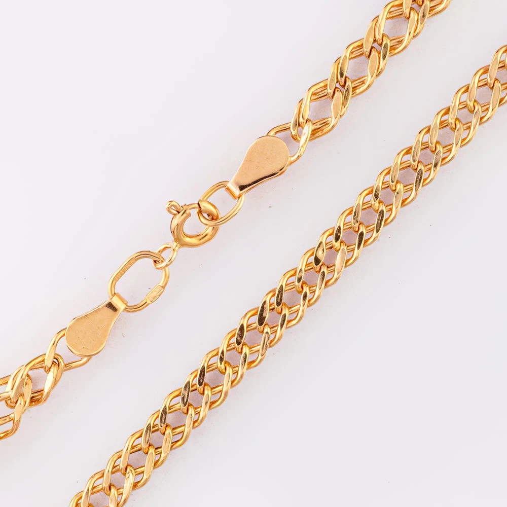 Цепь из красного золота 585 пробы