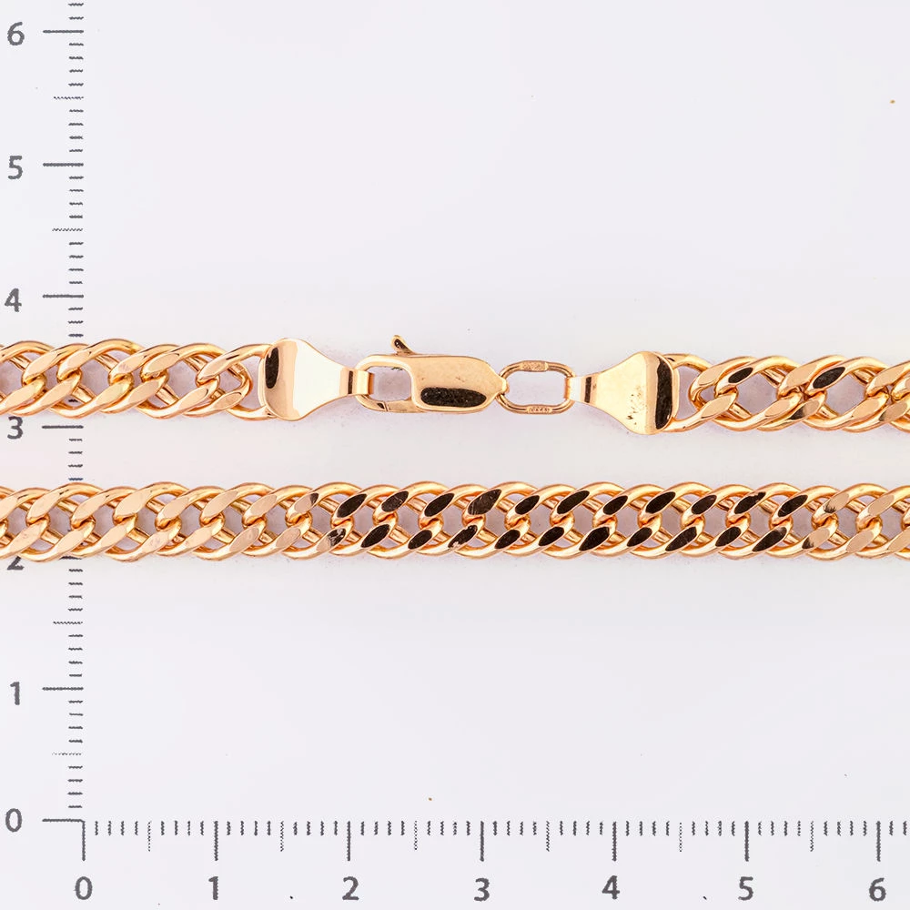 Цепь из красного золота 585 пробы