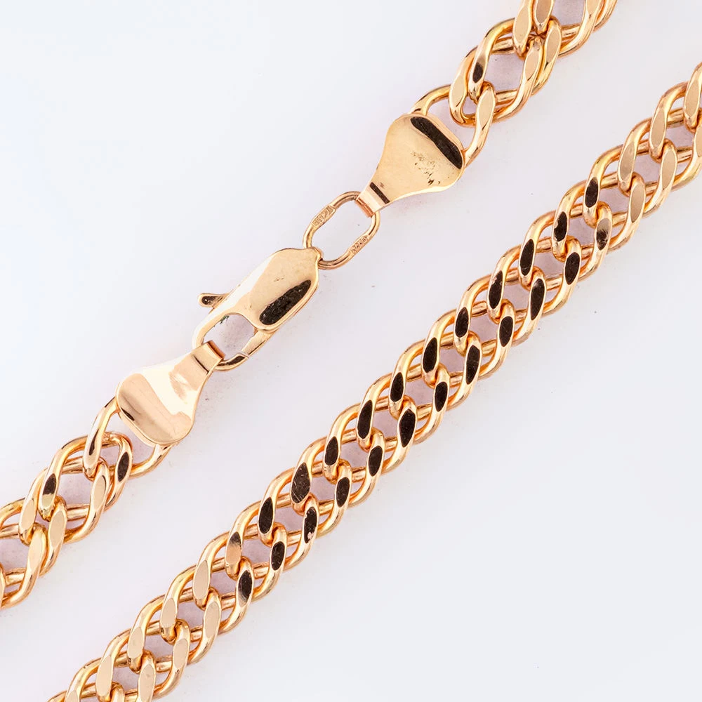 Цепь из красного золота 585 пробы