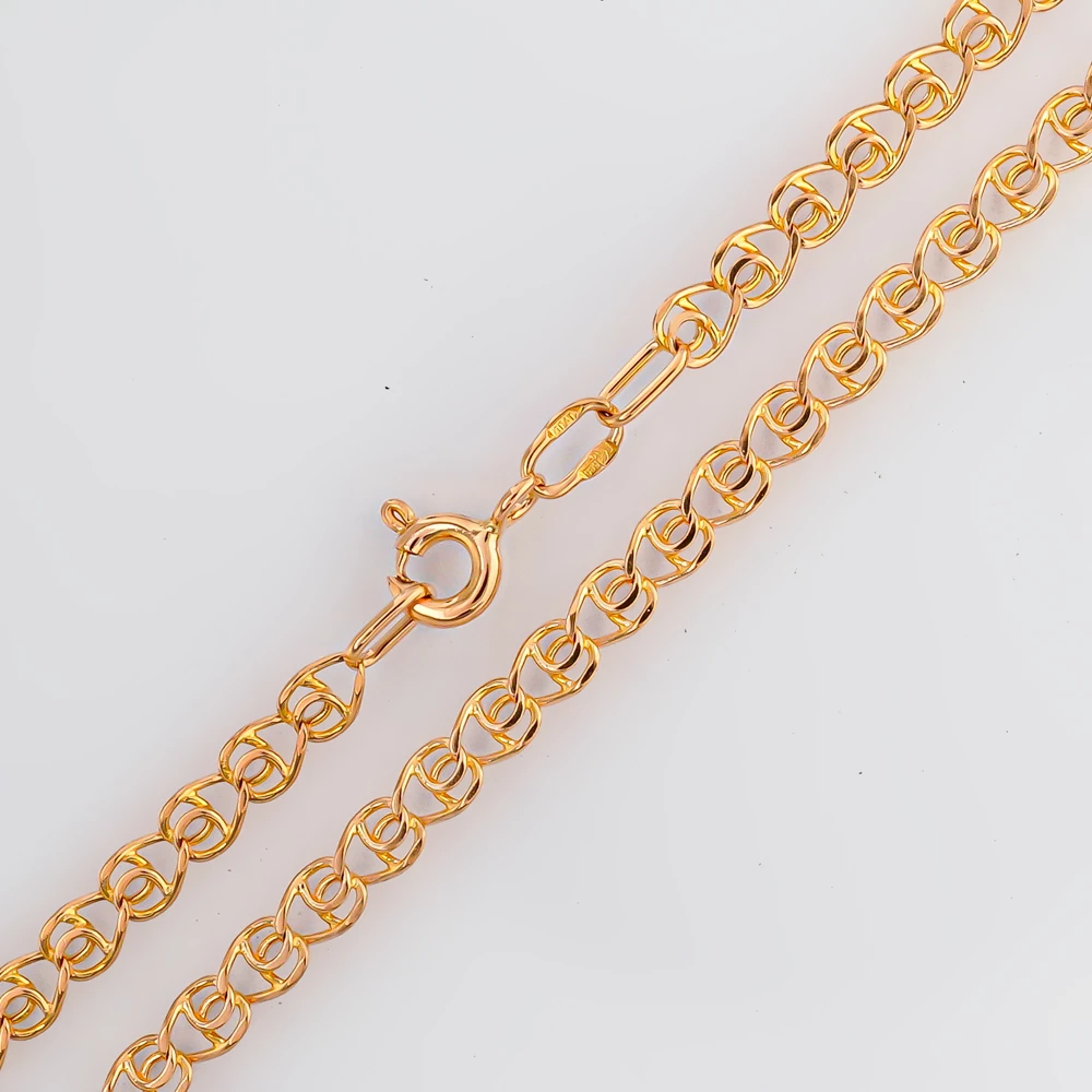 Цепь из красного золота 585 пробы