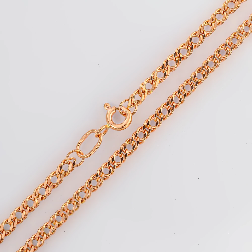 Цепь из красного золота 585 пробы