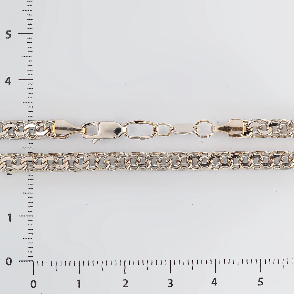 Цепь из белого золота 585 пробы