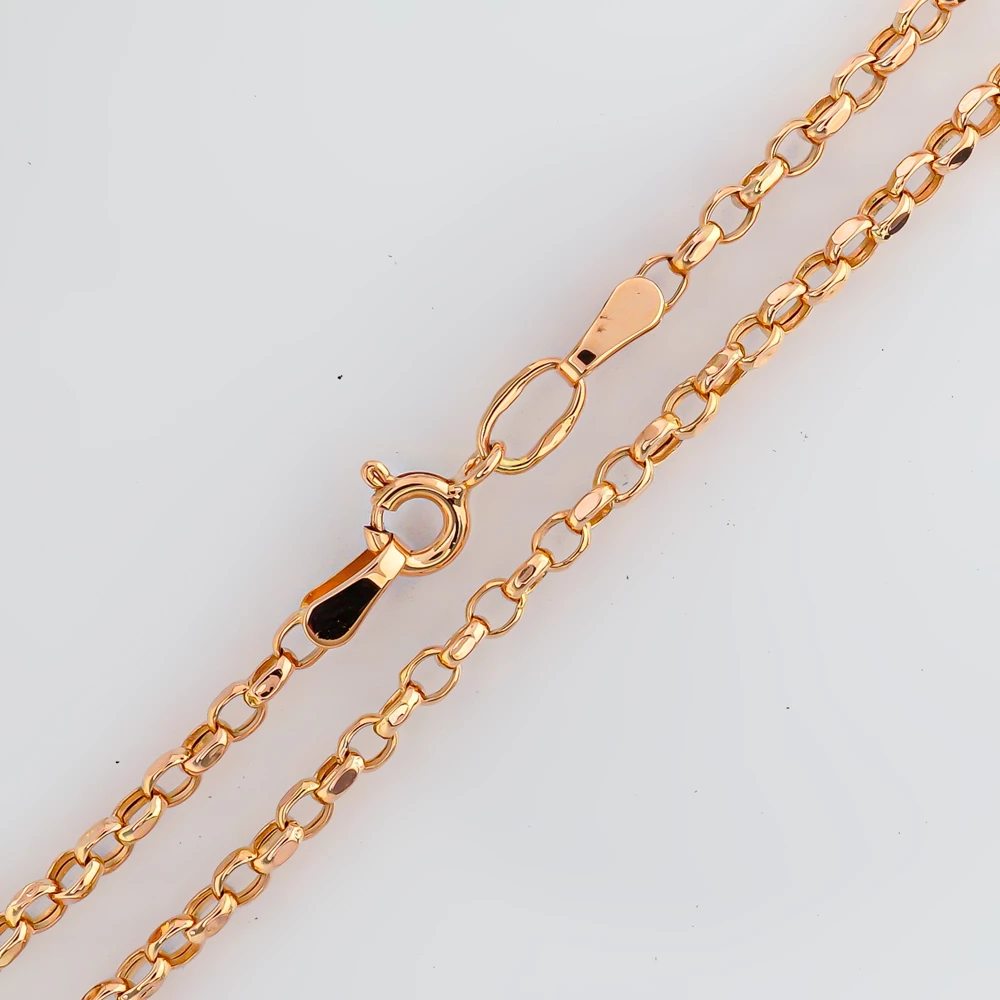 Цепь из красного золота 585 пробы