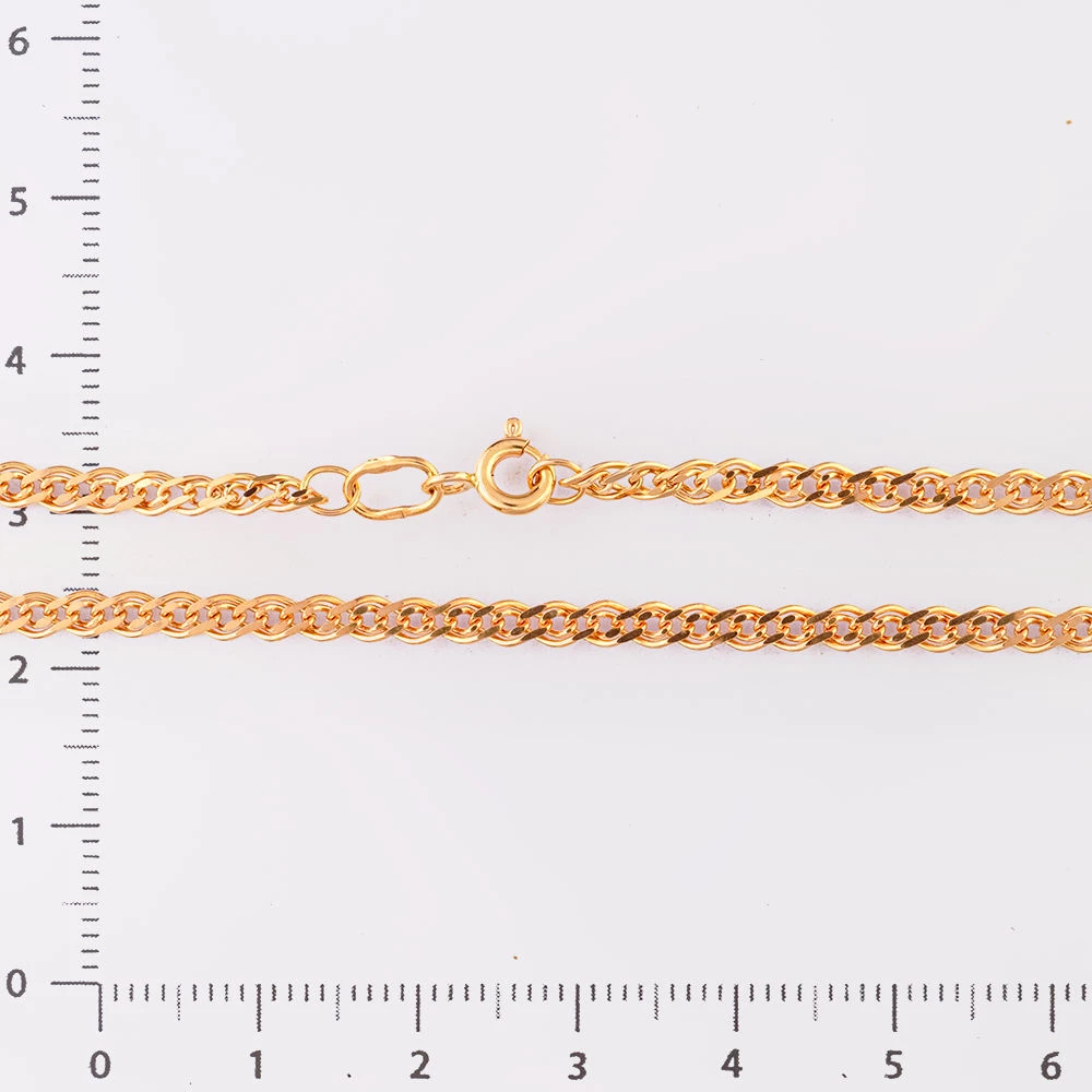 Цепь из красного золота 585 пробы