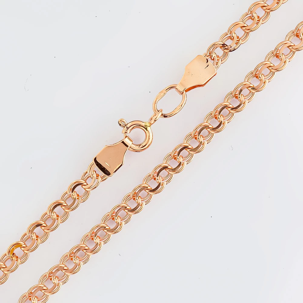 Цепь из красного золота 585 пробы