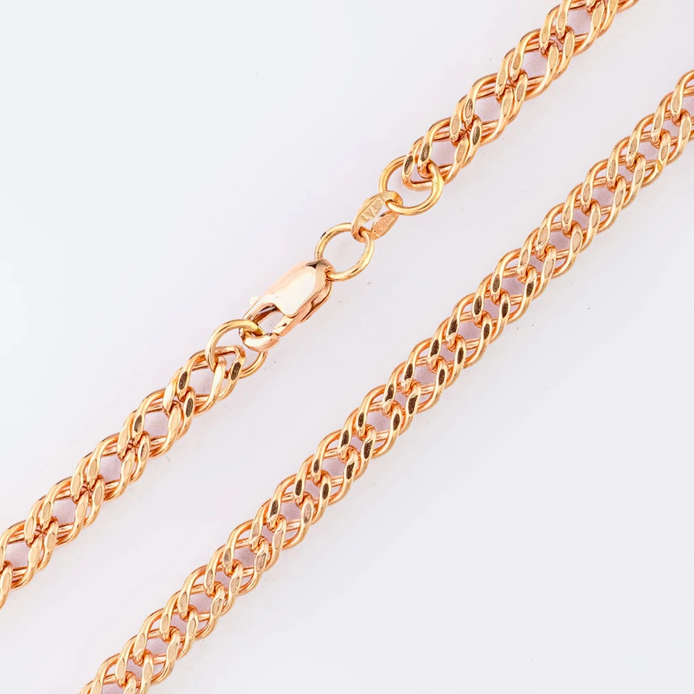 Цепь из красного золота 585 пробы