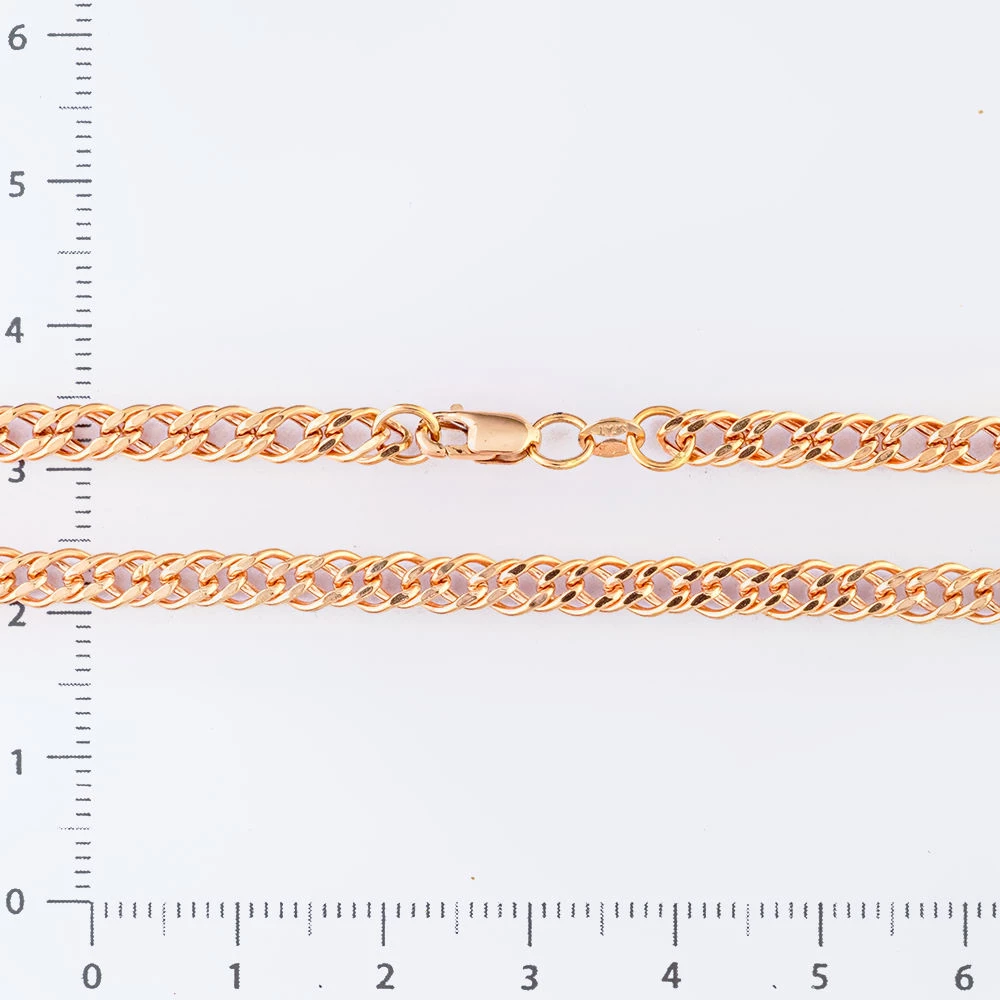 Цепь из красного золота 585 пробы