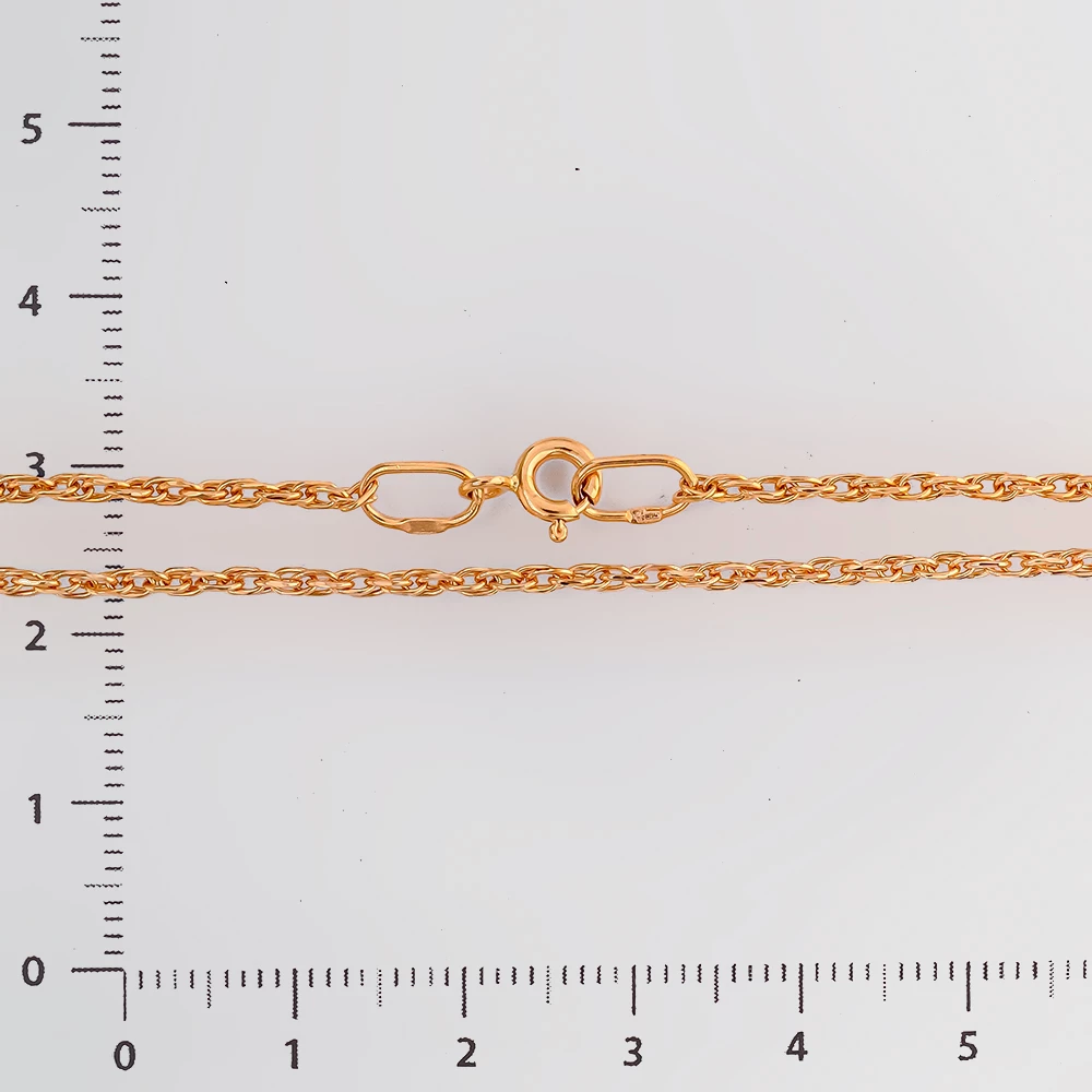 Цепь из красного золота 585 пробы