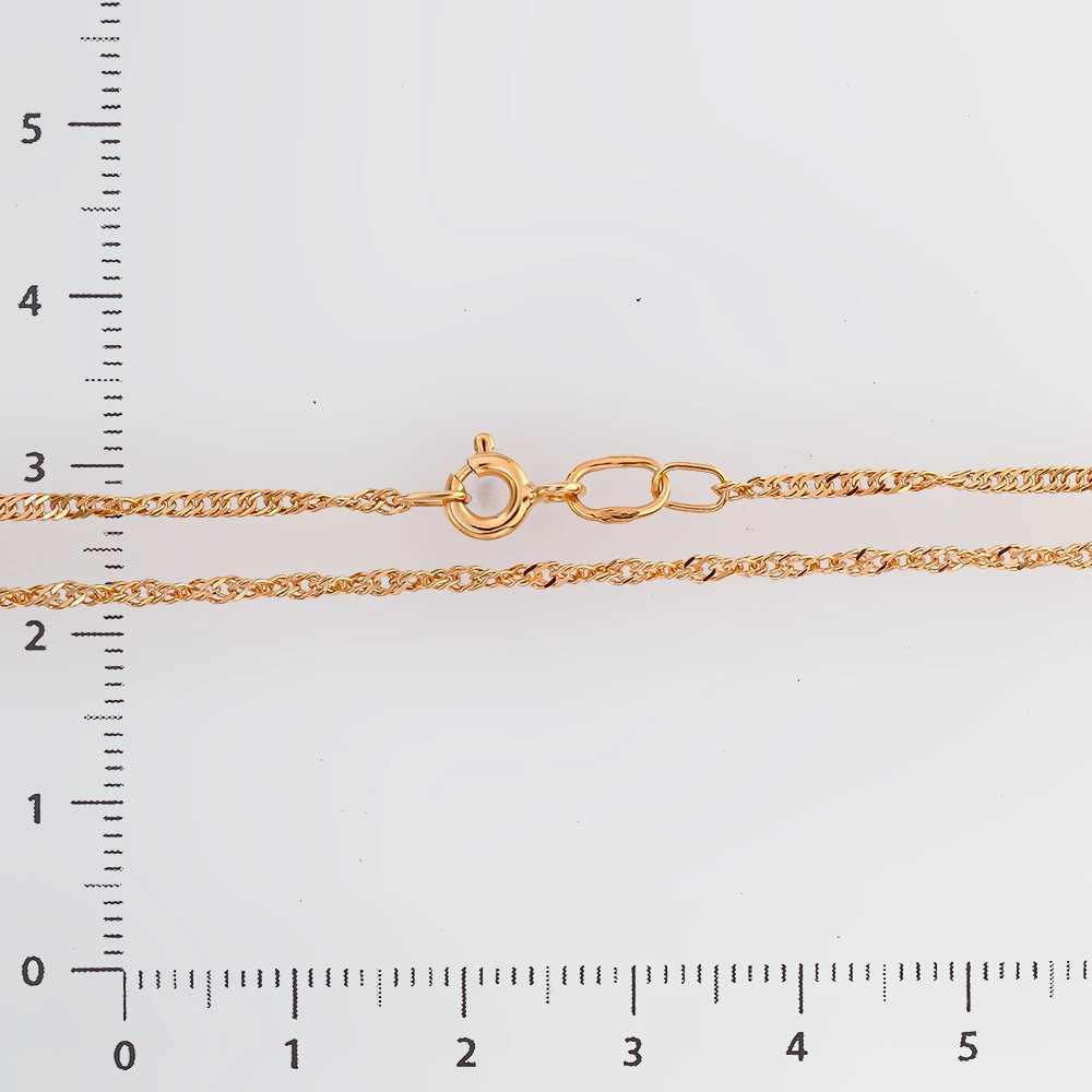 Цепь из красного золота 585 пробы