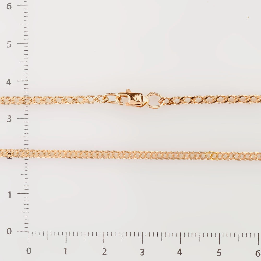 Цепь из красного золота 375 пробы