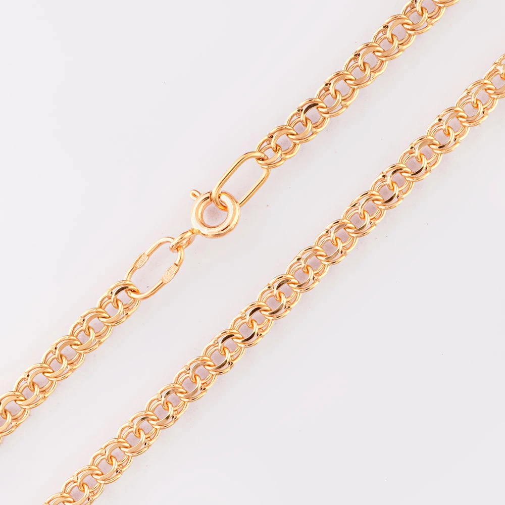 Цепь из красного золота 585 пробы 1