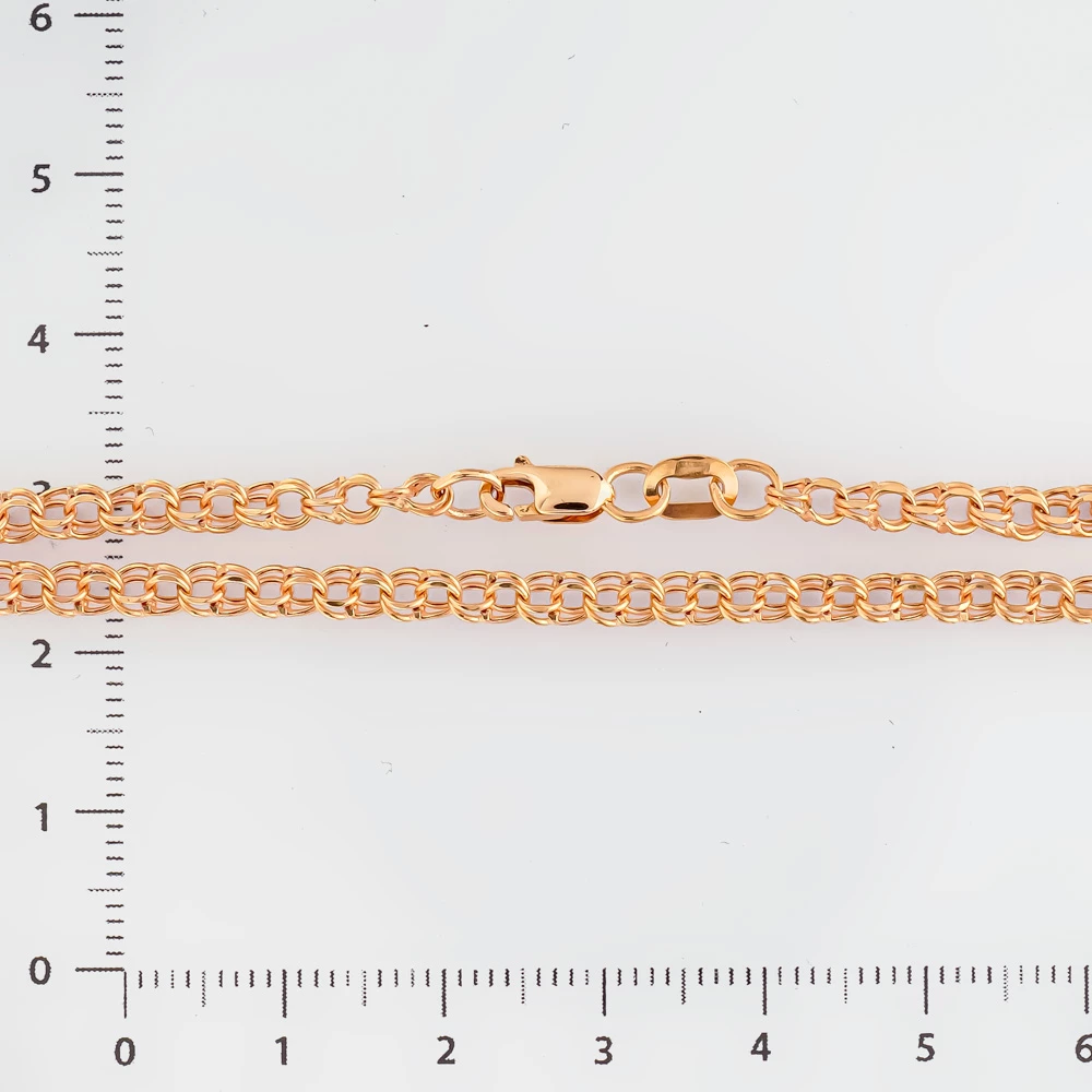 Цепь из красного золота 585 пробы 2