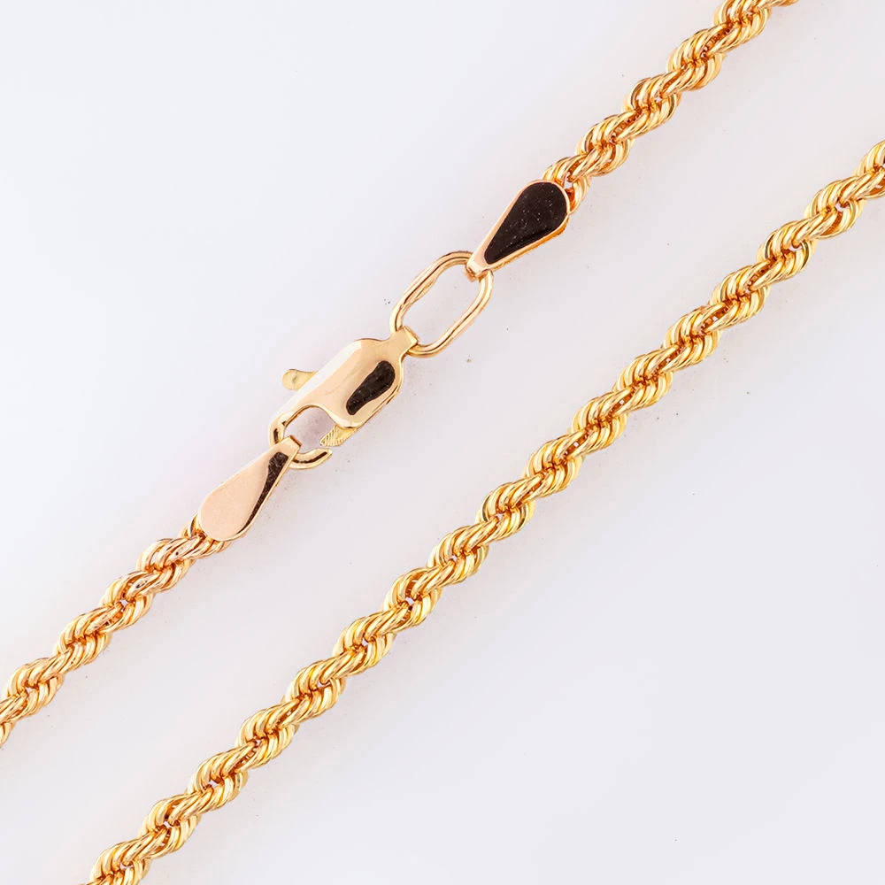 Цепь из красного золота 585 пробы