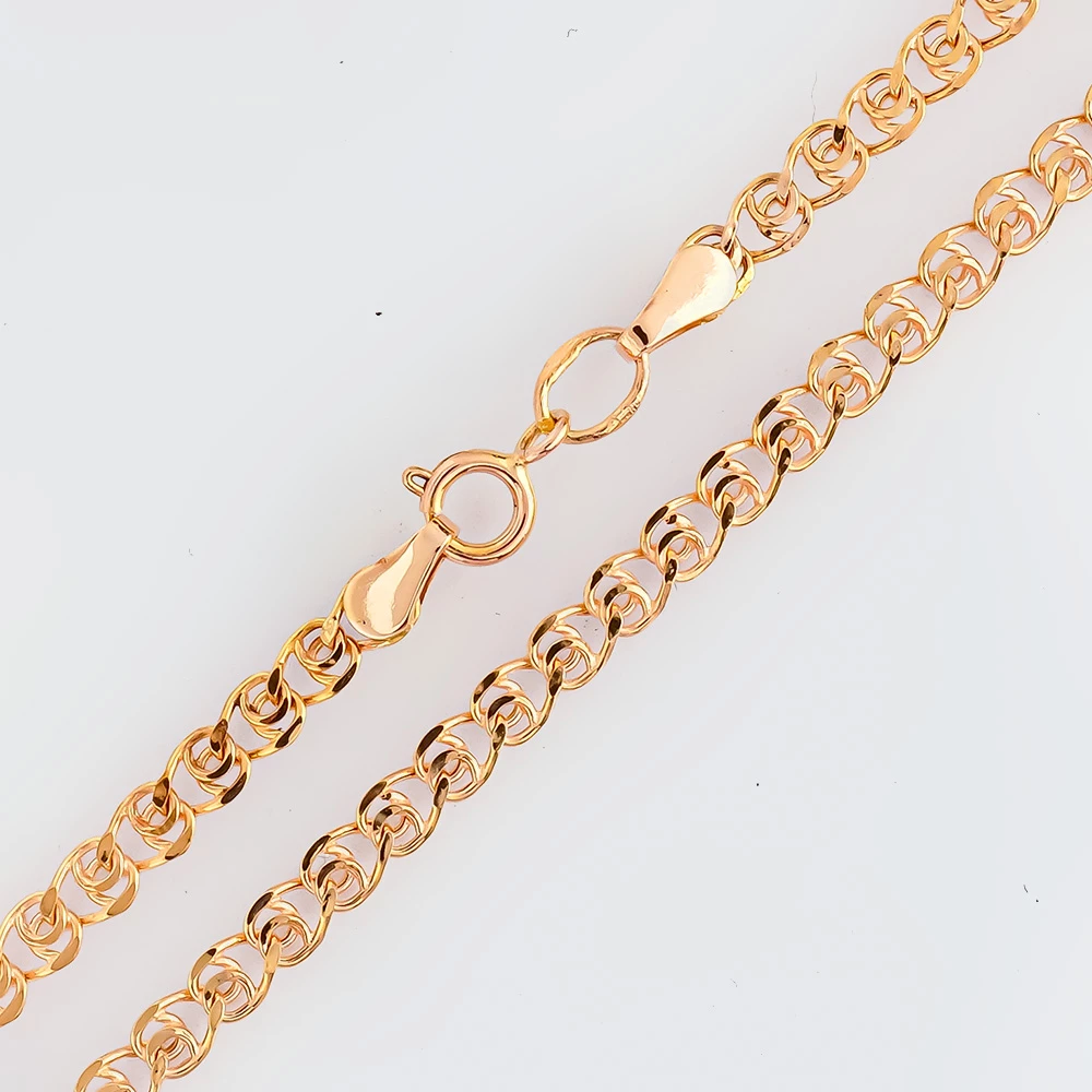 Цепь из красного золота 585 пробы 1