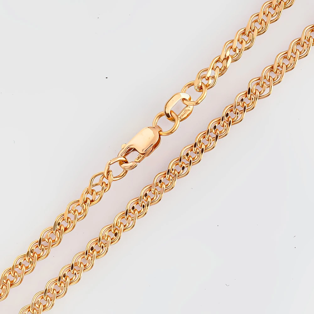 Цепь из красного золота 585 пробы 1