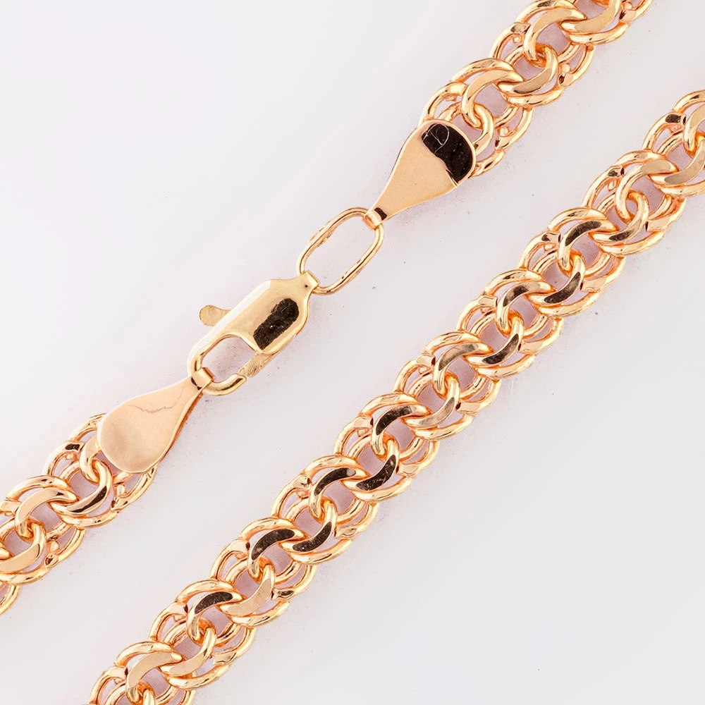 Цепь из красного золота 585 пробы