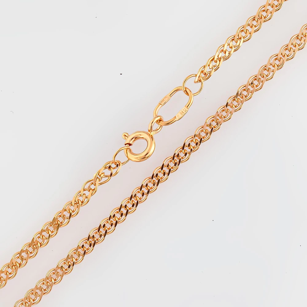 Цепь из красного золота 585 пробы