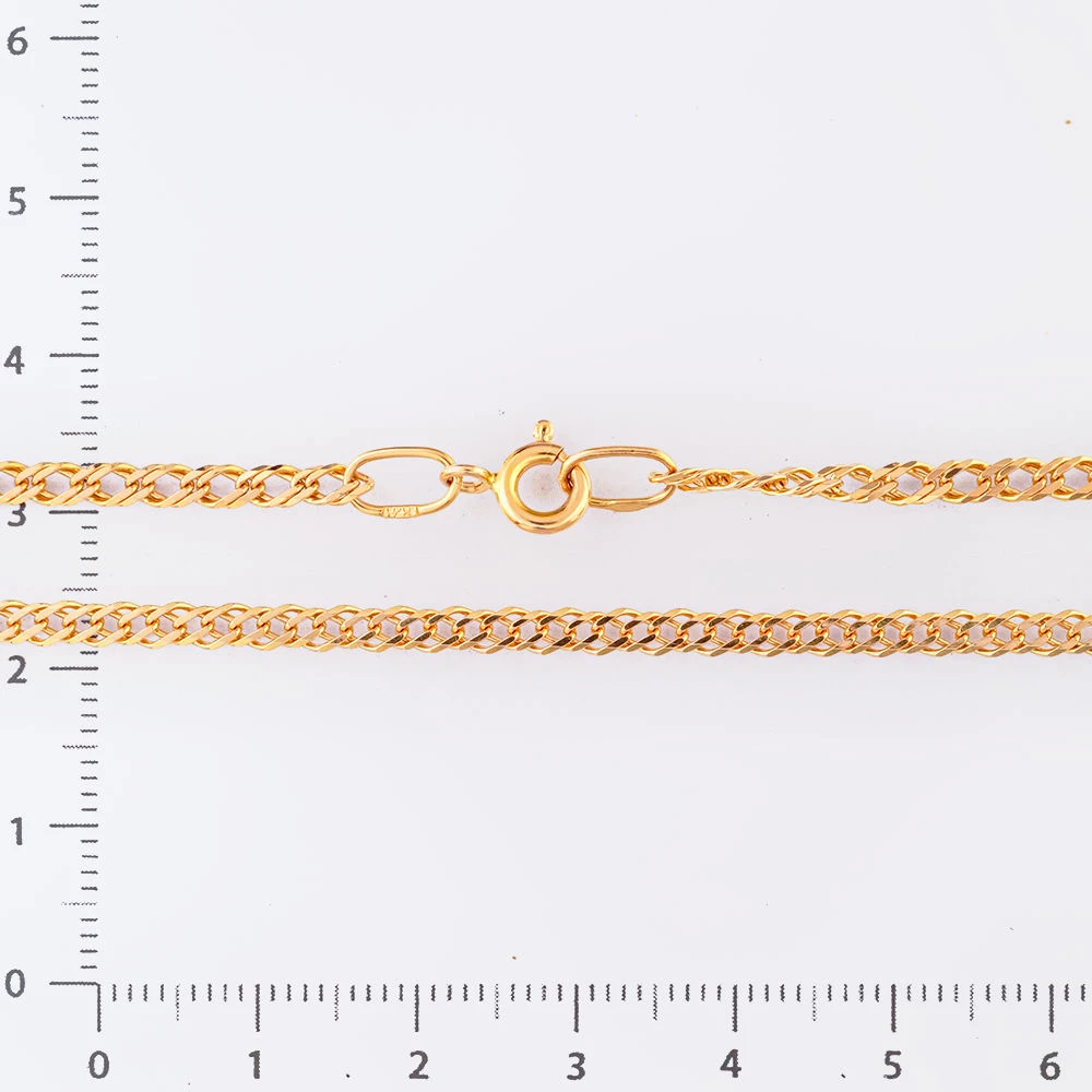 Цепь из красного золота 585 пробы