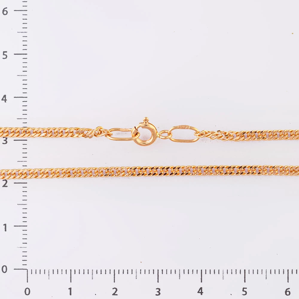 Цепь из красного золота 585 пробы