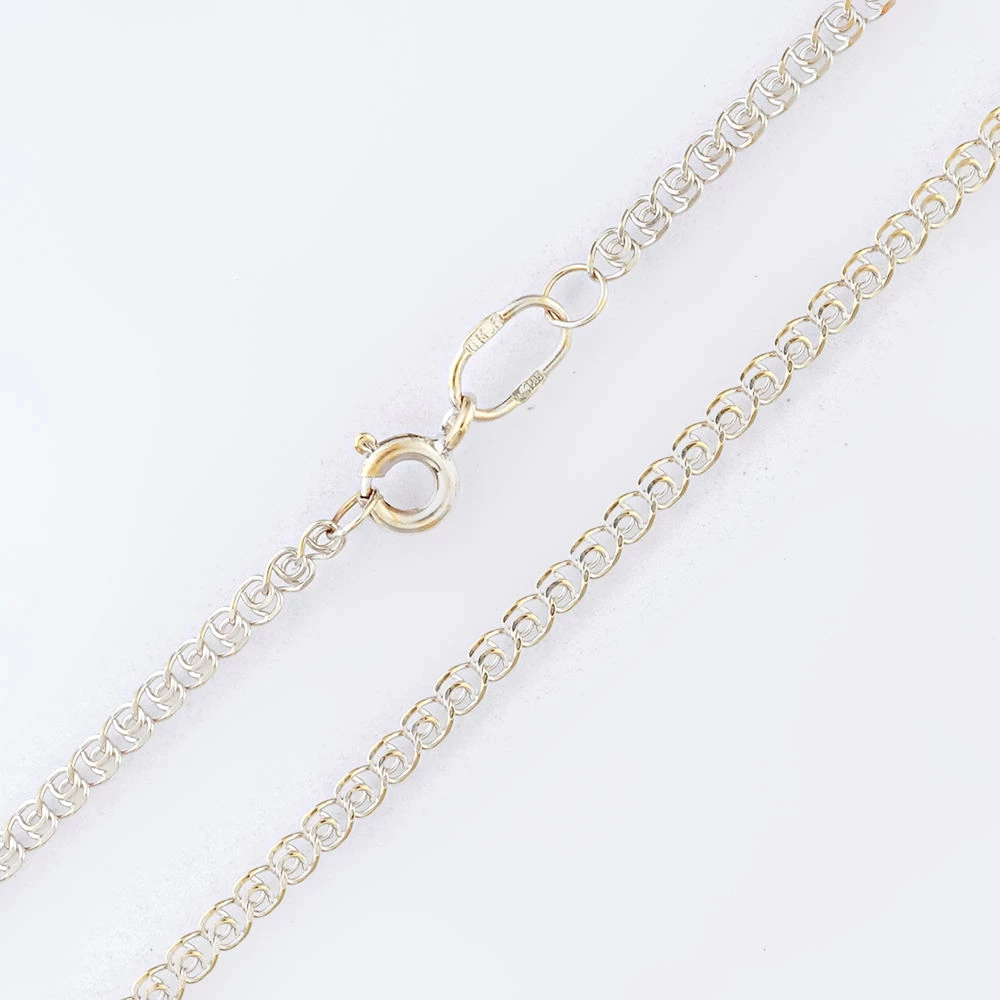 Цепь из белого золота 585 пробы