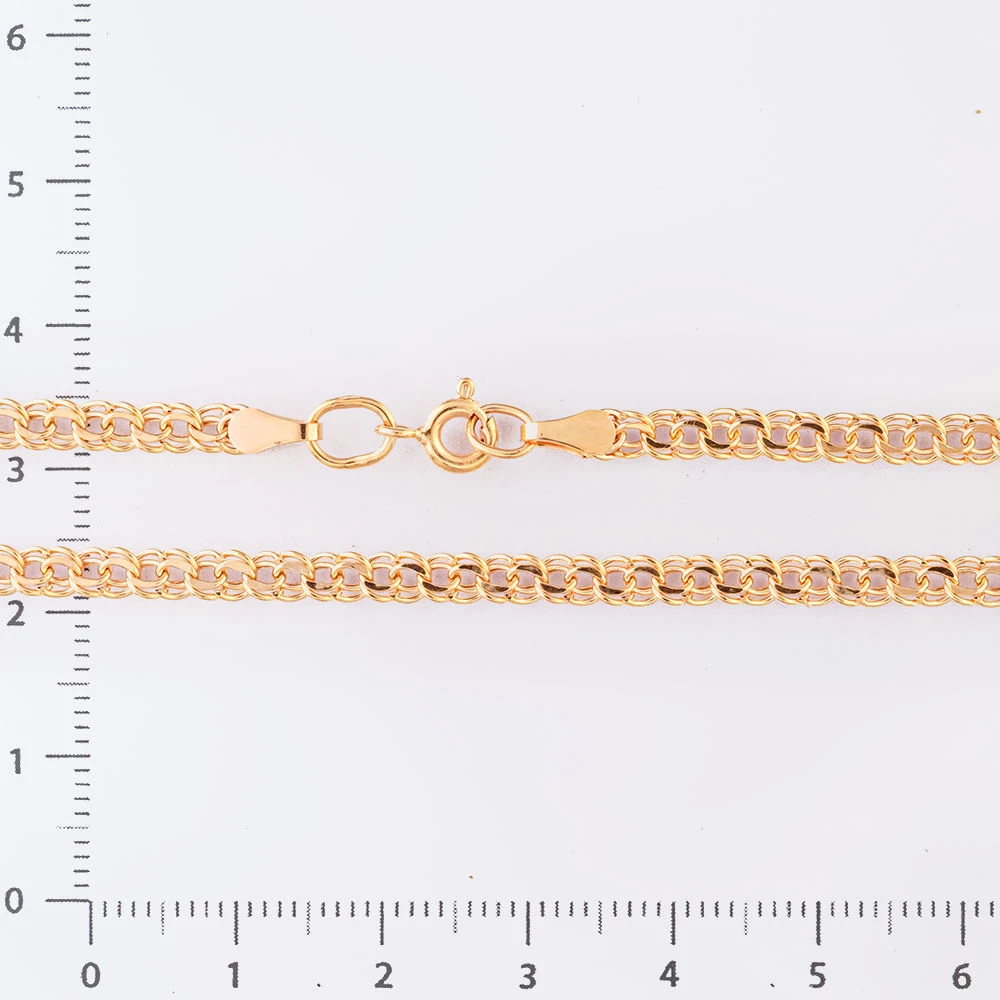 Цепь из красного золота 585 пробы