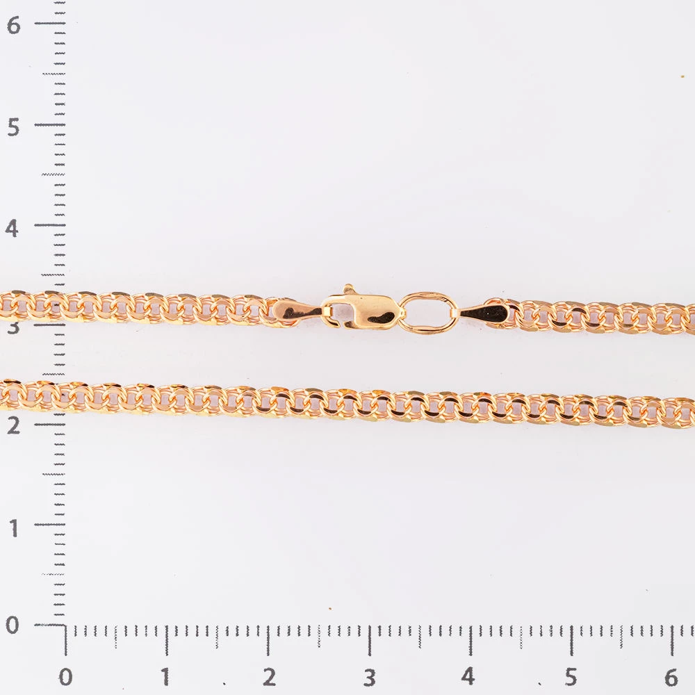 Цепь из красного золота 585 пробы