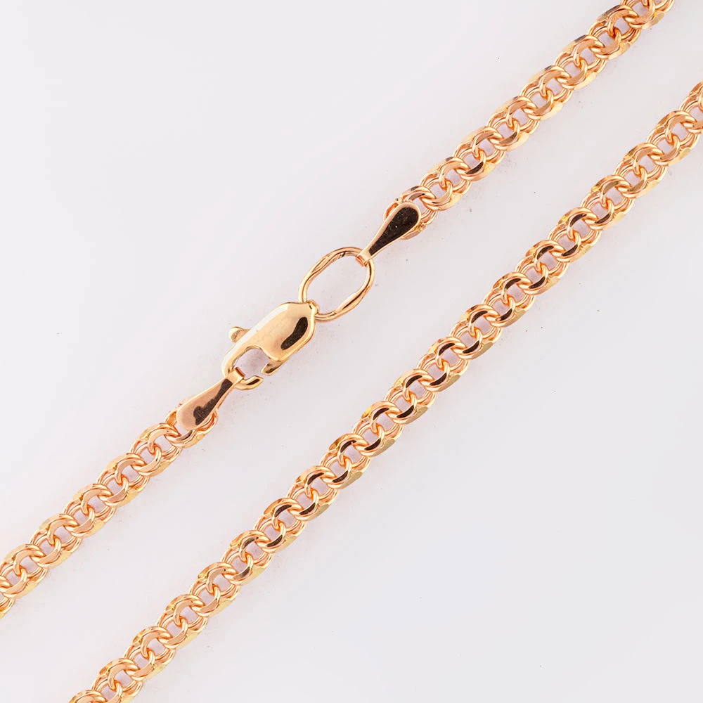 Цепь из красного золота 585 пробы