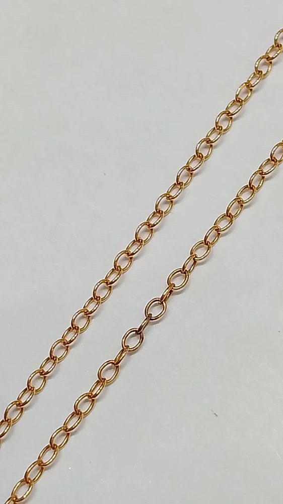 Цепь из красного золота 583 пробы