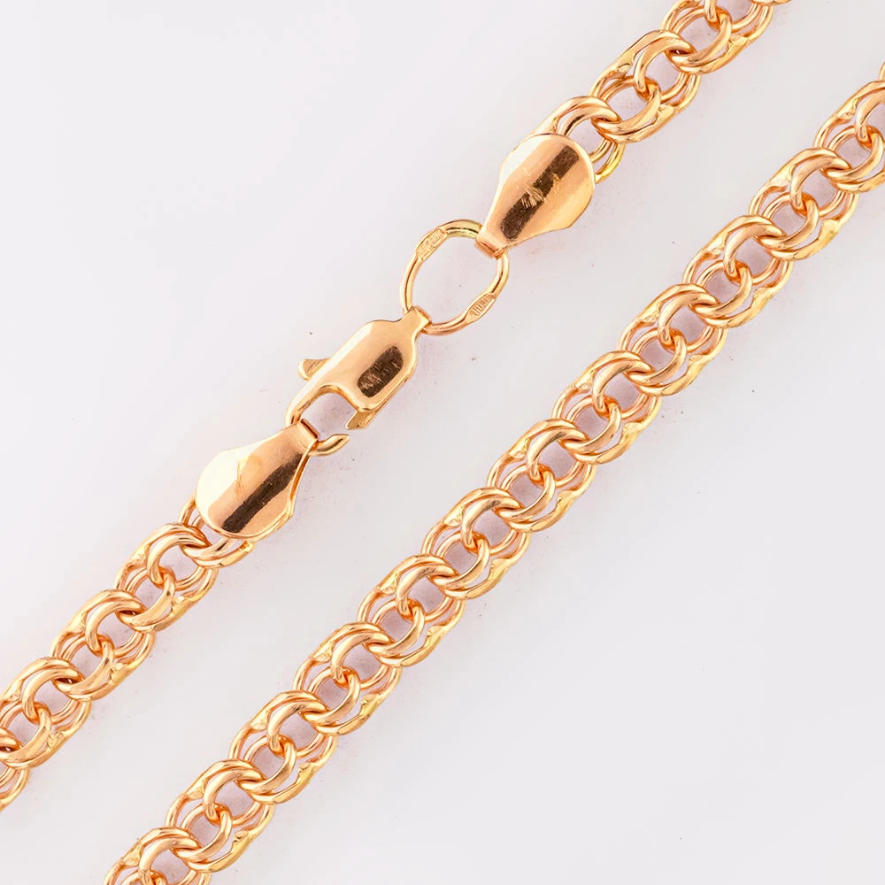 Цепь из красного золота 585 пробы