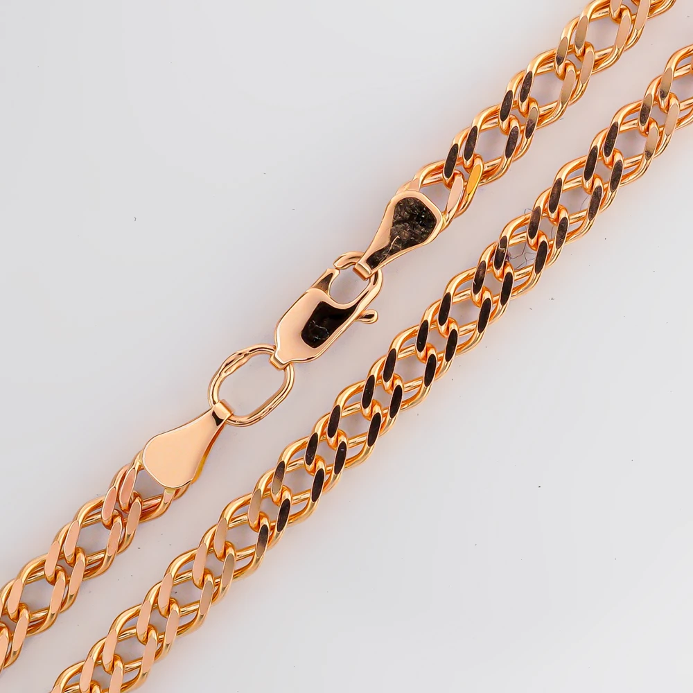 Цепь из красного золота 585 пробы