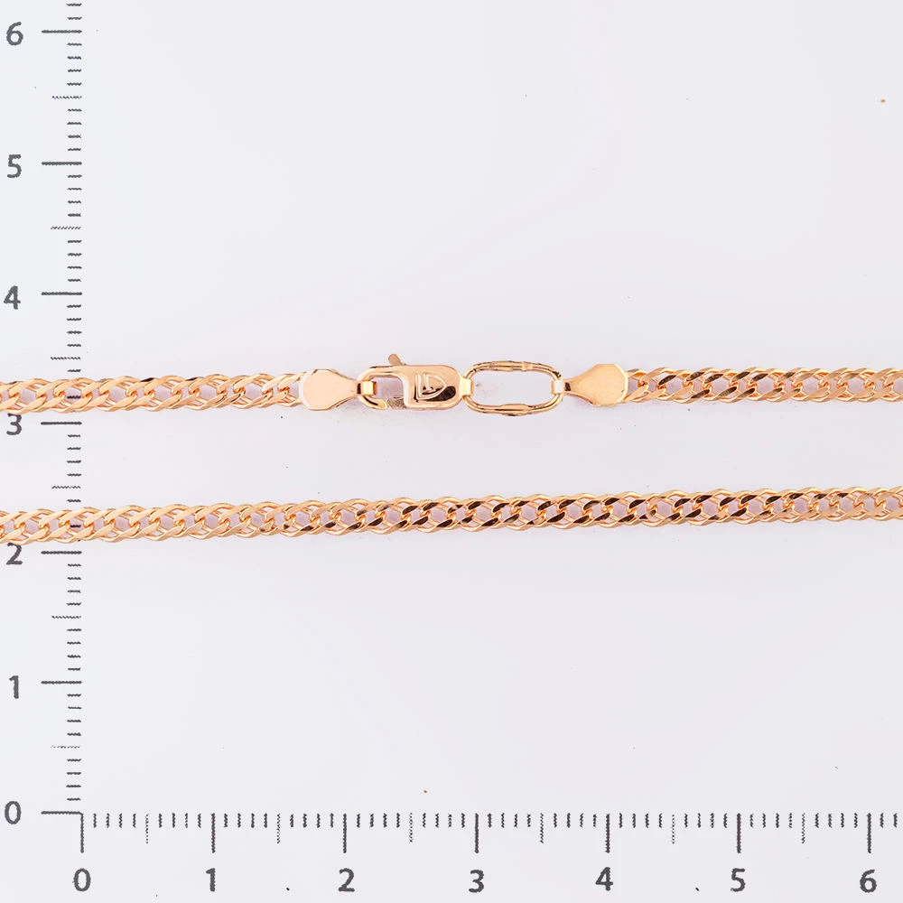 Цепь из красного золота 375 пробы