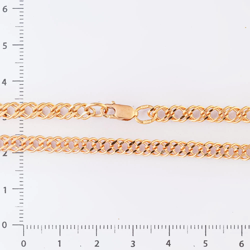 Цепь из красного золота 585 пробы