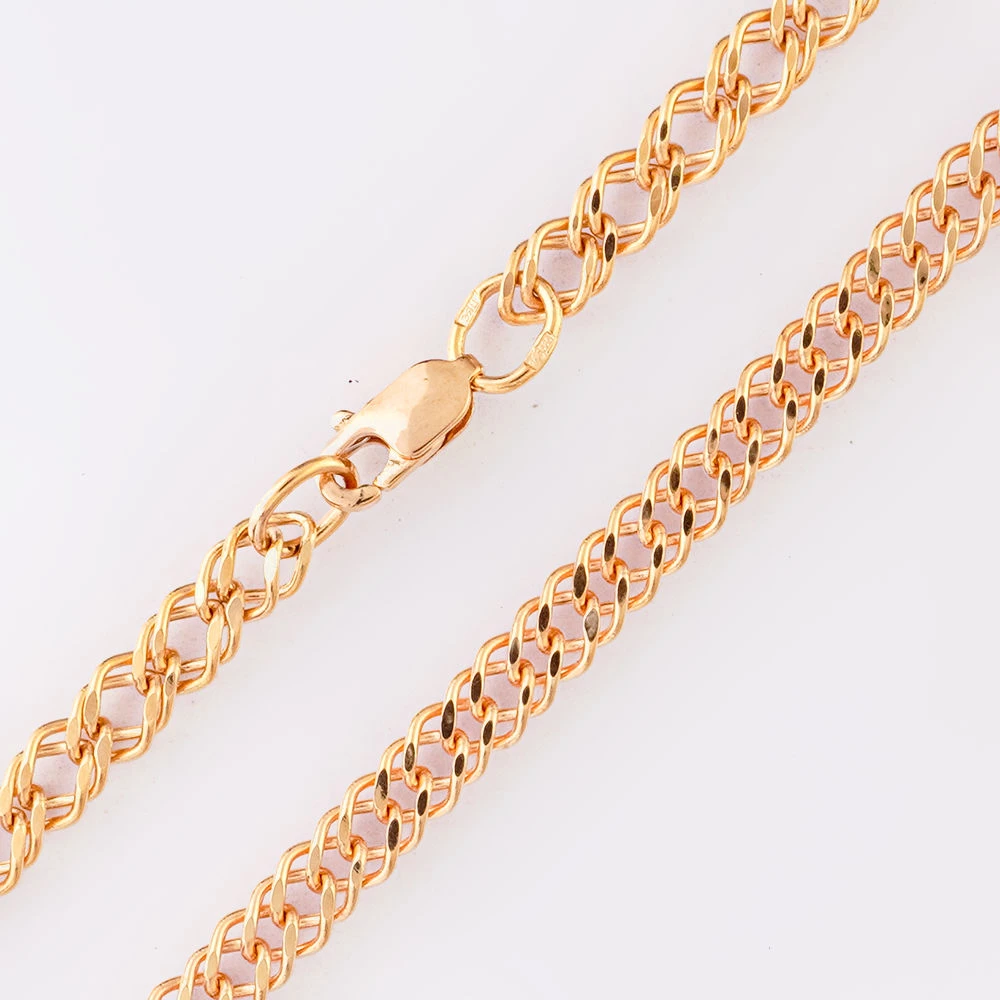 Цепь из красного золота 585 пробы