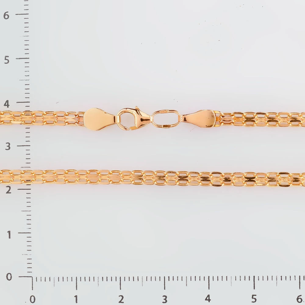 Цепь из красного золота 585 пробы