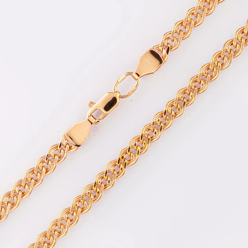 Цепь из красного золота 585 пробы