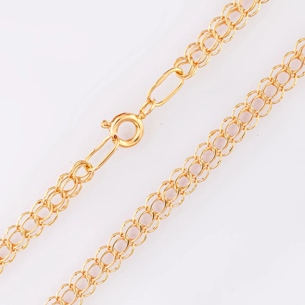 Цепь из красного золота 585 пробы