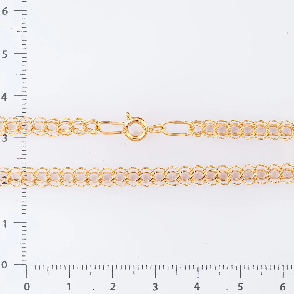 Цепь из красного золота 585 пробы