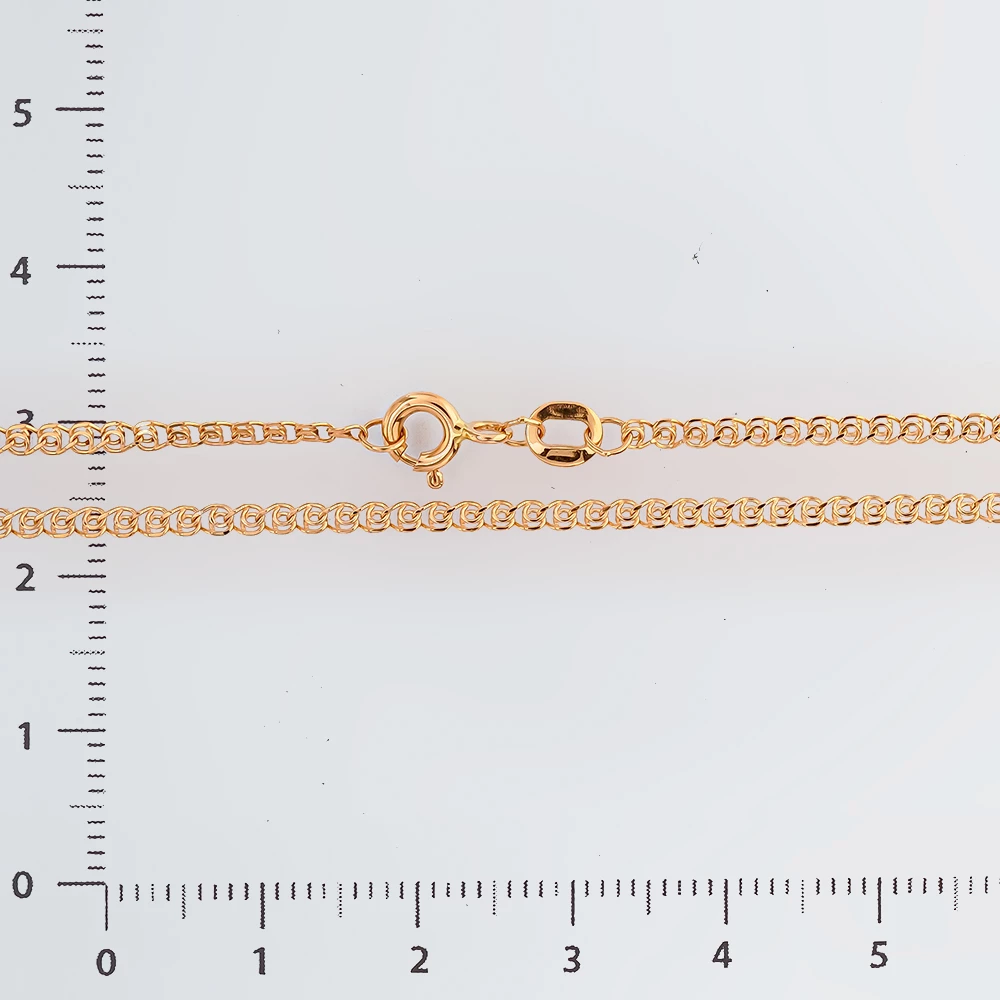 Цепь из красного золота 585 пробы