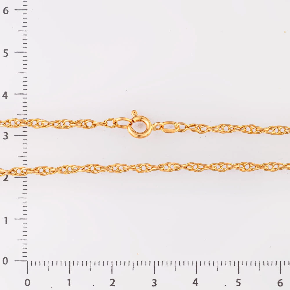 Цепь из красного золота 585 пробы