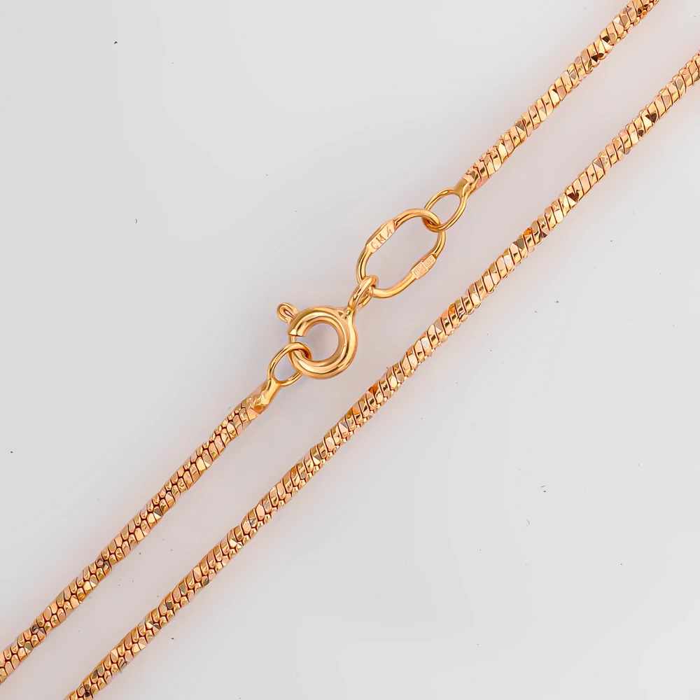 Цепь из красного золота 585 пробы