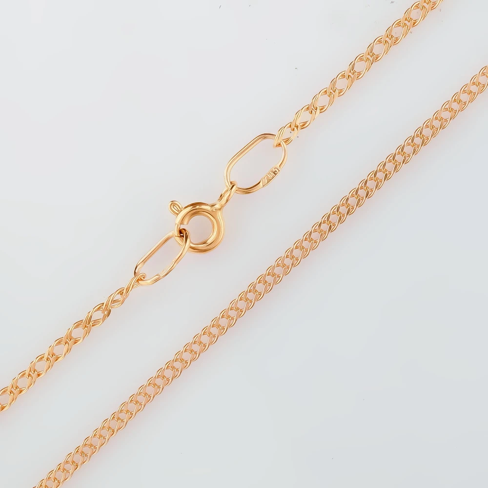 Цепь из красного золота 585 пробы 1