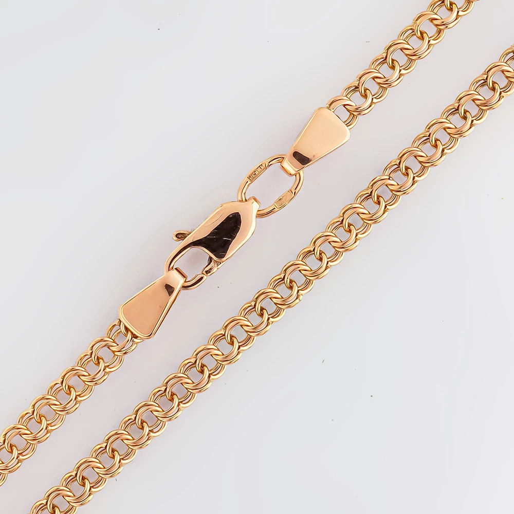 Цепь из красного золота 585 пробы