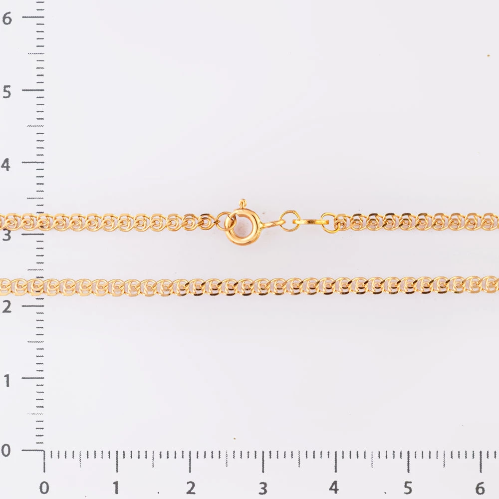 Цепь из красного золота 585 пробы