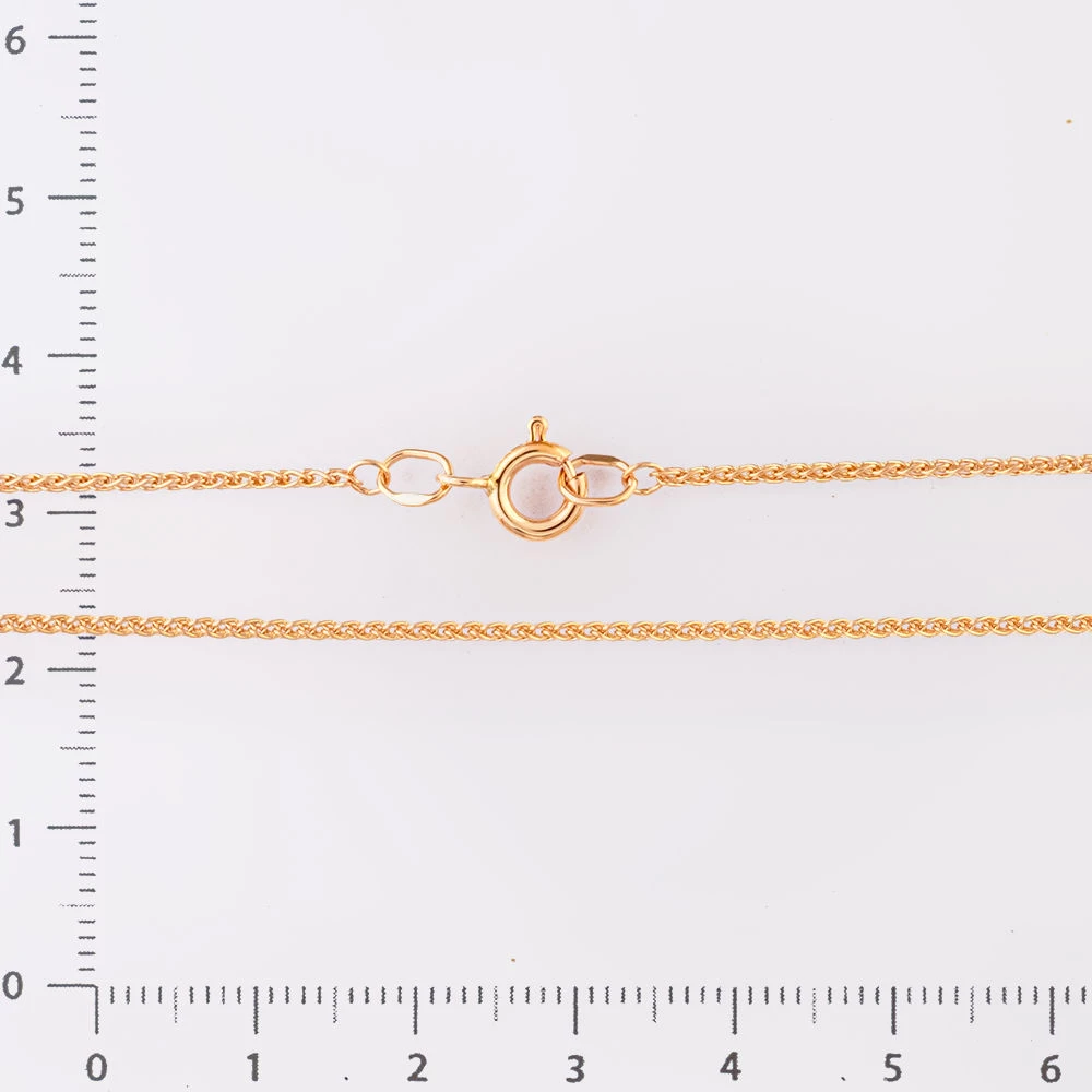 Цепь из красного золота 585 пробы