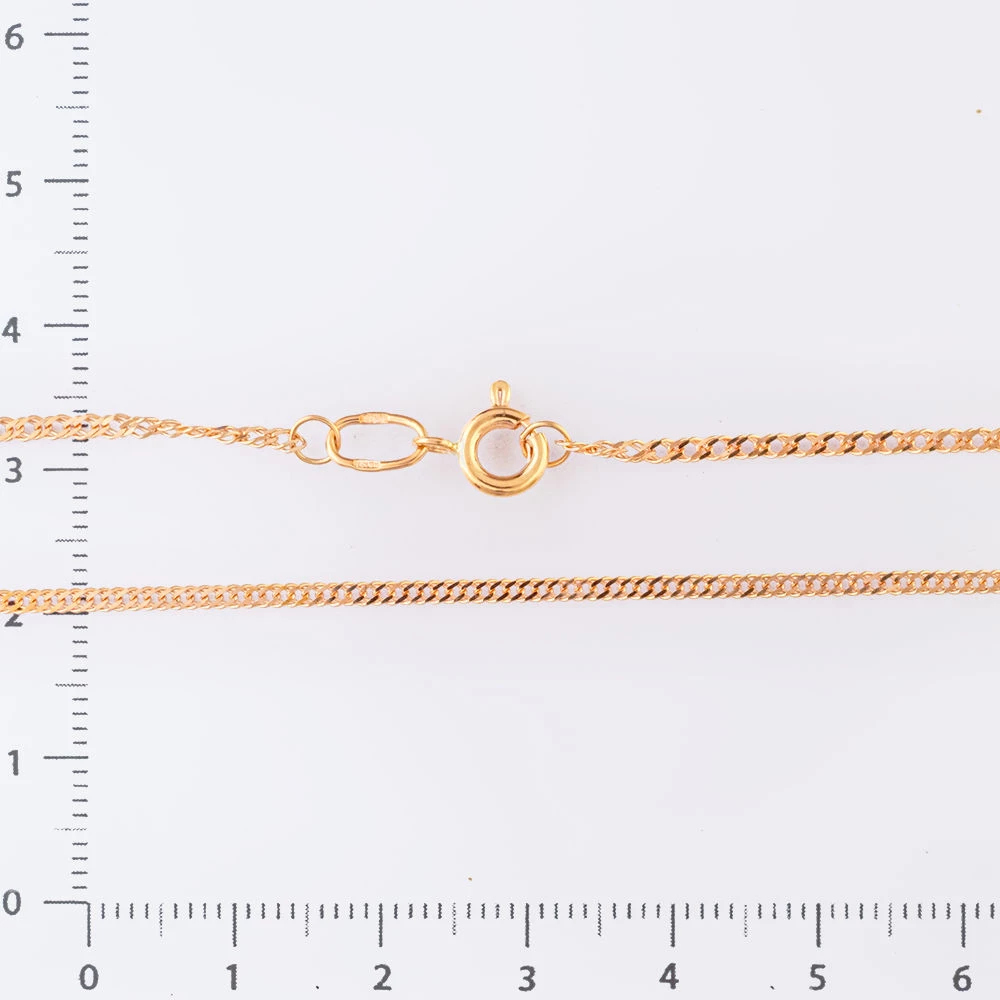 Цепь из красного золота 585 пробы