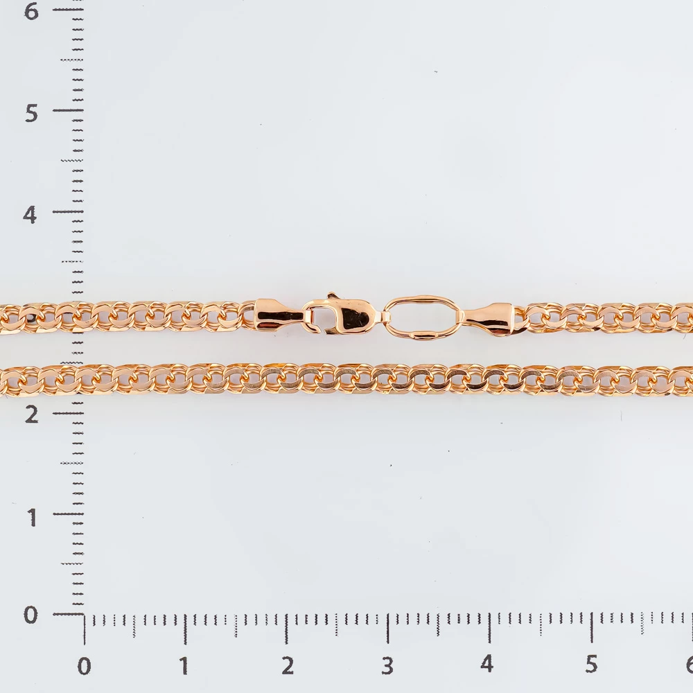 Цепь из красного золота 585 пробы
