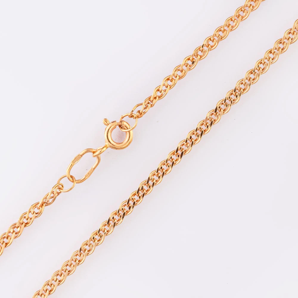 Цепь из красного золота 585 пробы